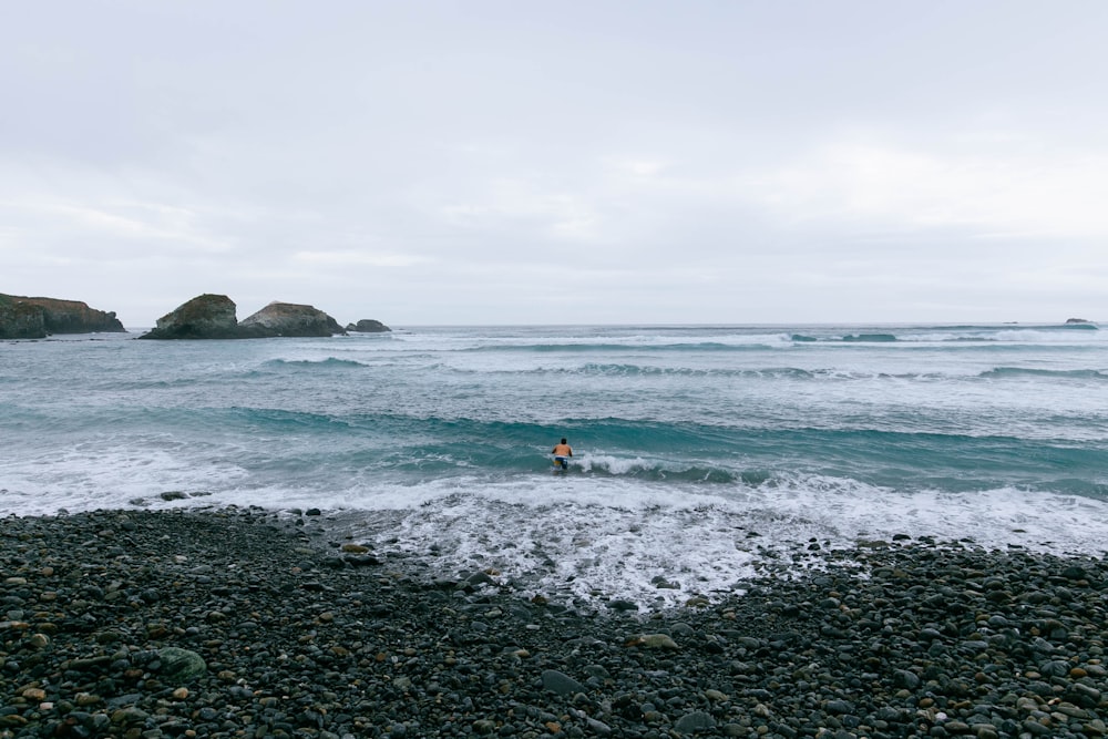 photographie de paysage du littoral