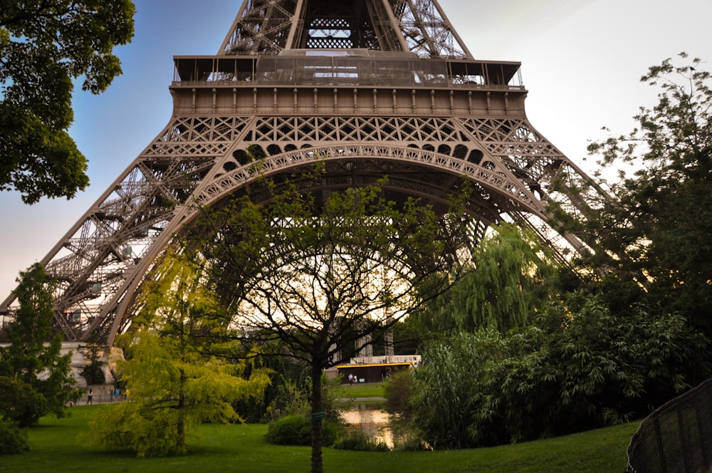 worm's eye view photography of Eiffel Tower, Paris