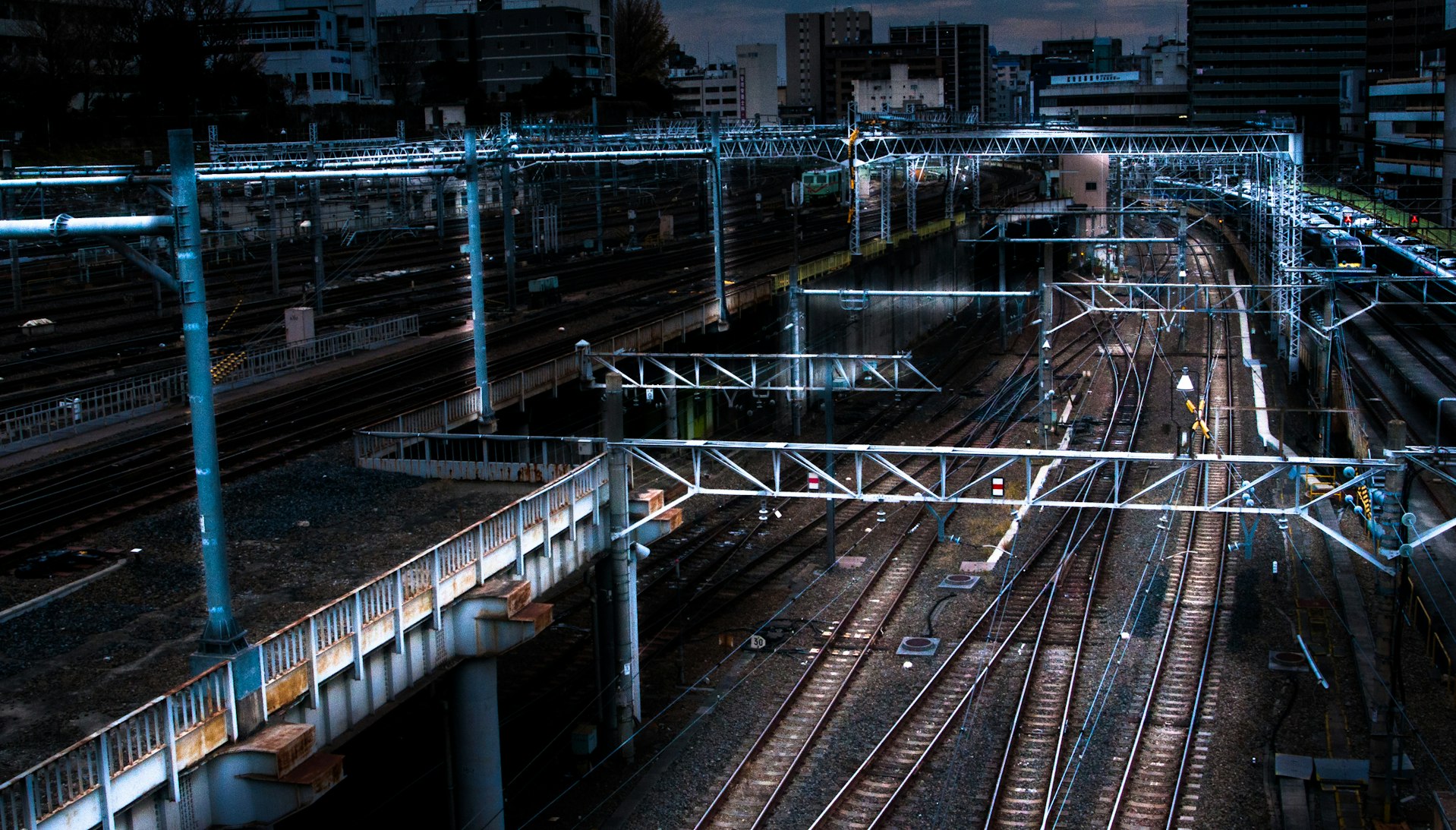 An image of a railway line