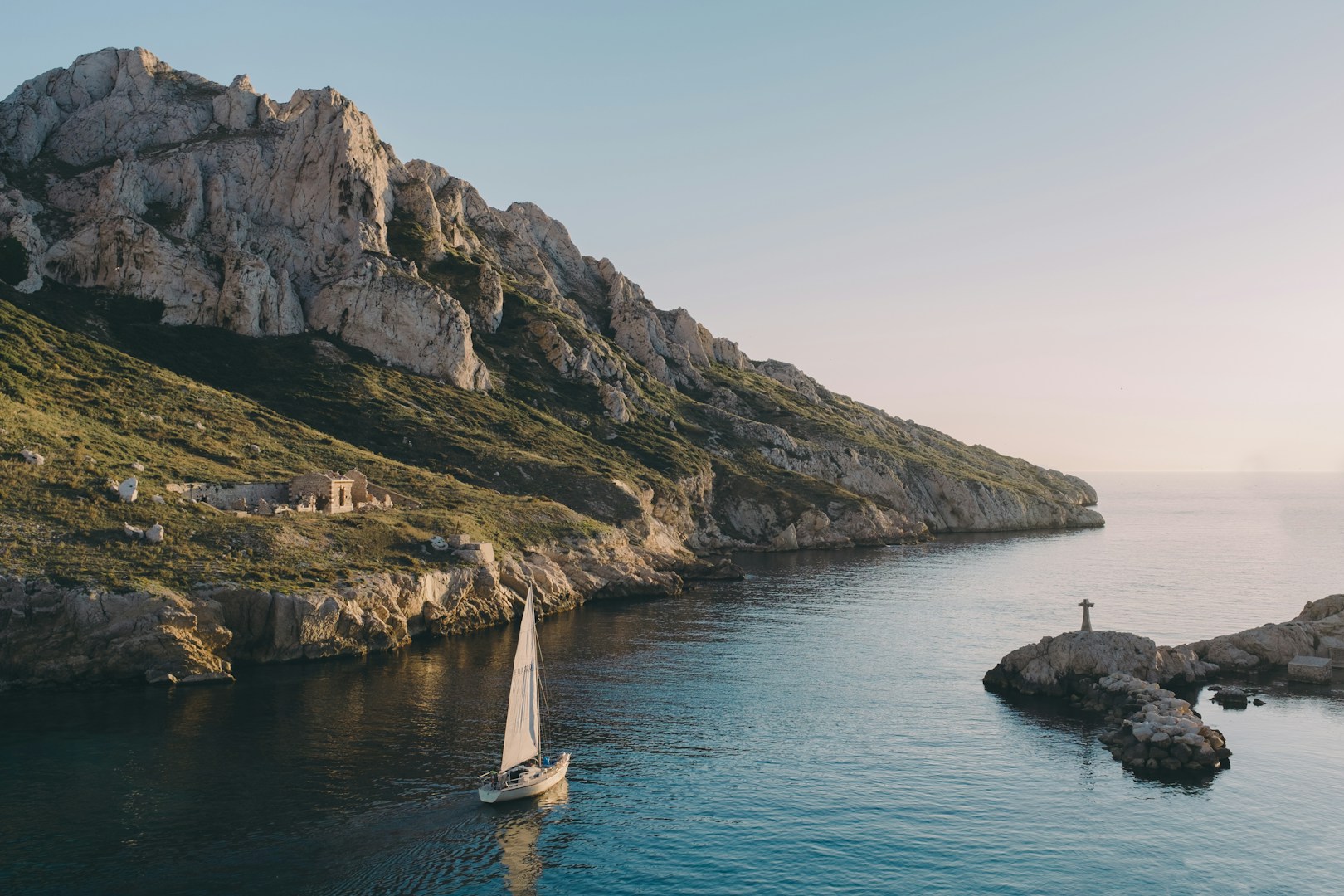 Marseille coastline