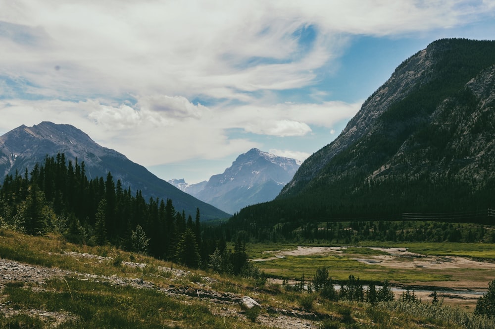 mountains at daytime