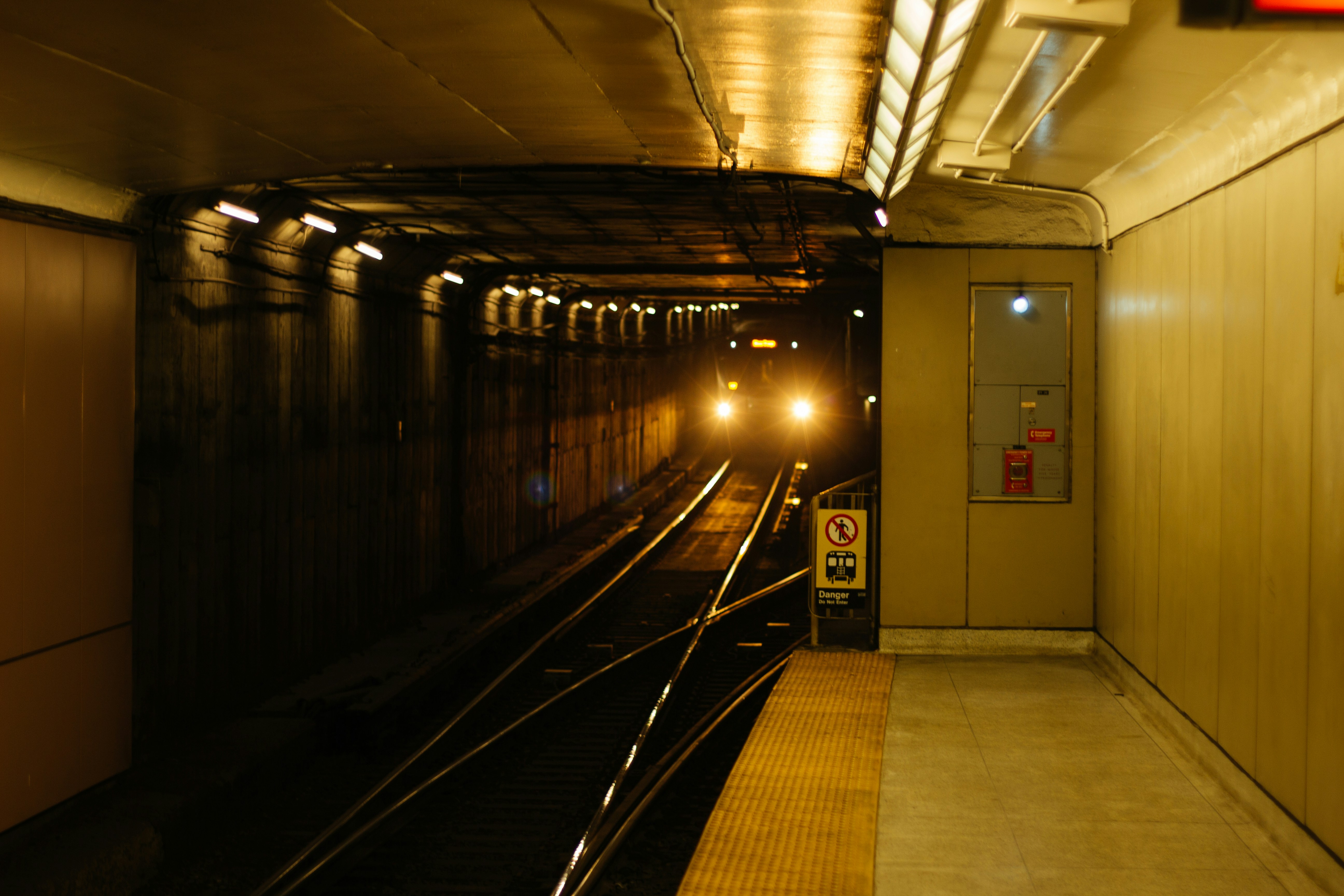 Subway underground station