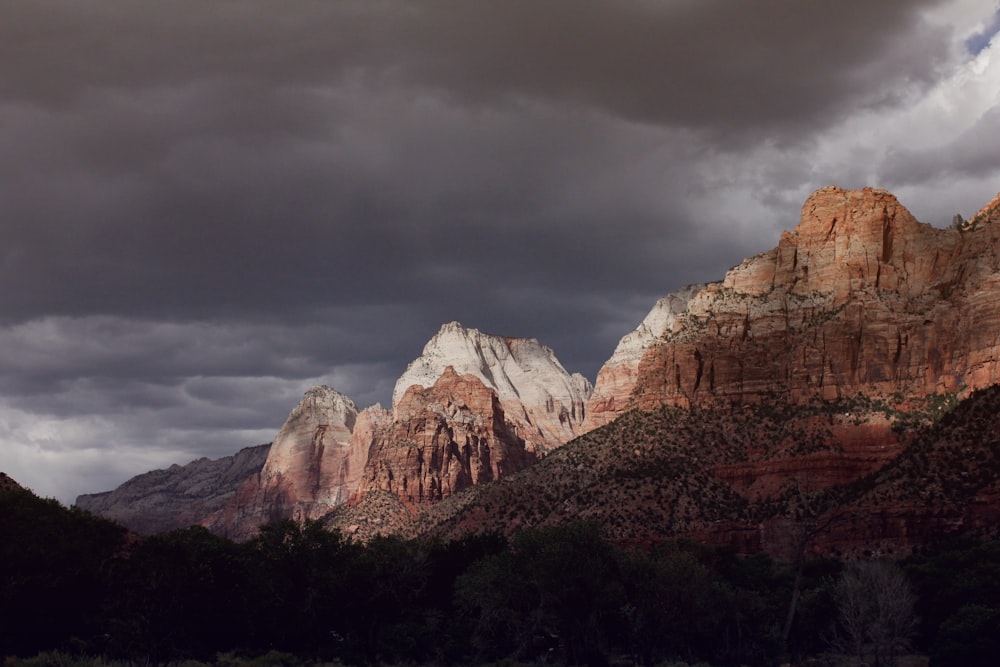 landscape photo of mountain