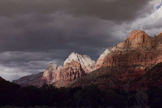 landscape photo of mountain in Zion National Park United States