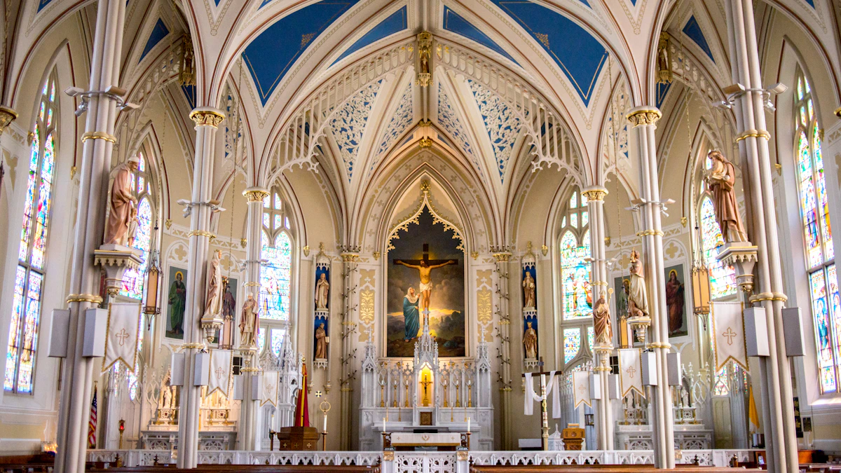 Interior de una iglesia