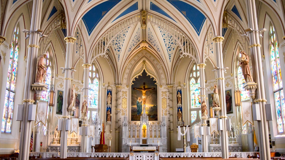 interior da igreja