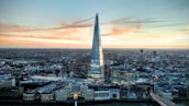 aerial photography of city