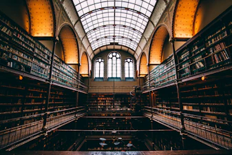 photo of library hall