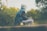 person sitting on floor outdoor