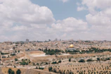 A panoramic view of Mardin's ancient stone buildings under a clear blue sky.