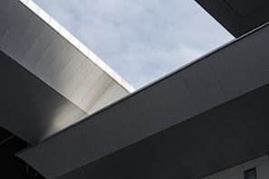 architectural photography of gray concrete building