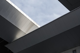 architectural photography of gray concrete building