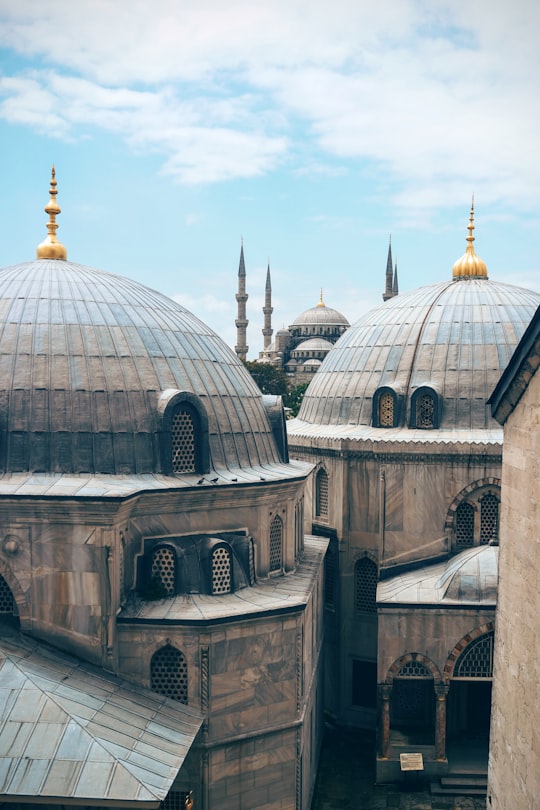 photography of mosque buildings in Hagia Sophia Museum Turkey