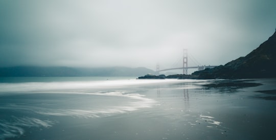 landscape photography of bridge in Baker Beach United States
