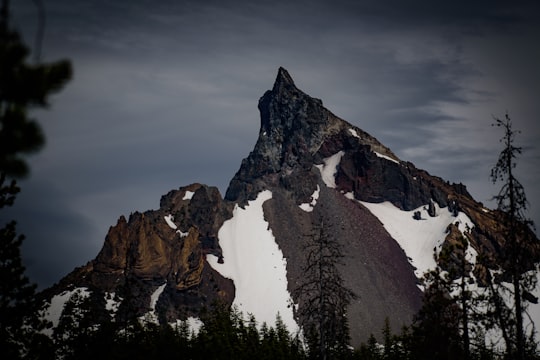 rocky mountain in Diamond Peak United States