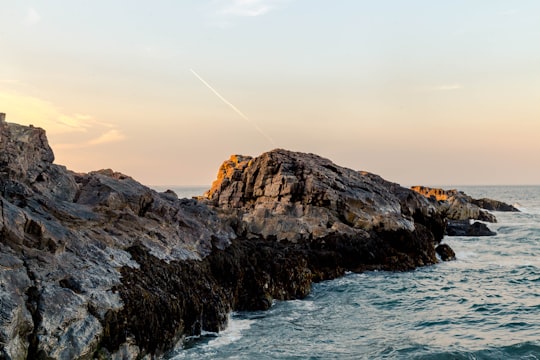 rock formation under clear sky during daytime in Ogunquit United States