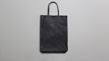 Custom-designed paper bags for retail use.