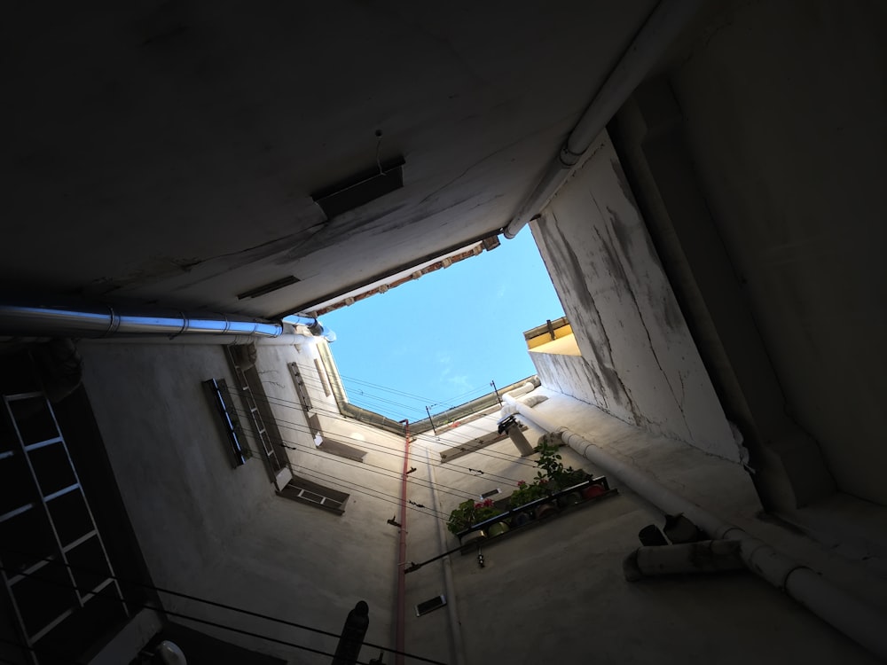 gray concrete building under blue sky