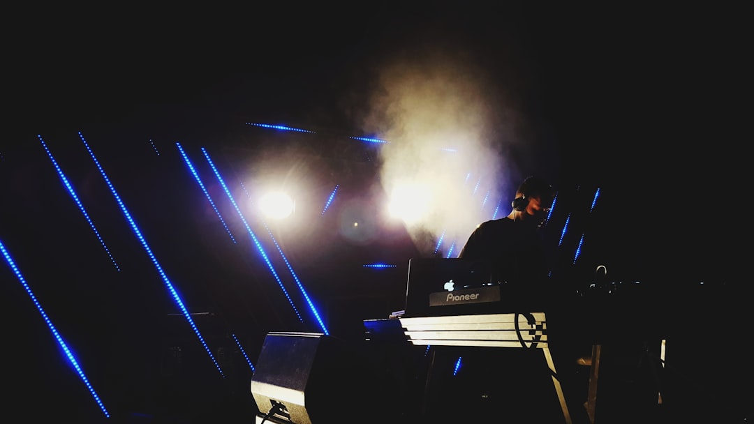 DJ playing music,