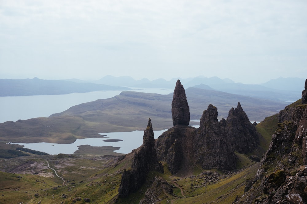 brown rock formation during daytime