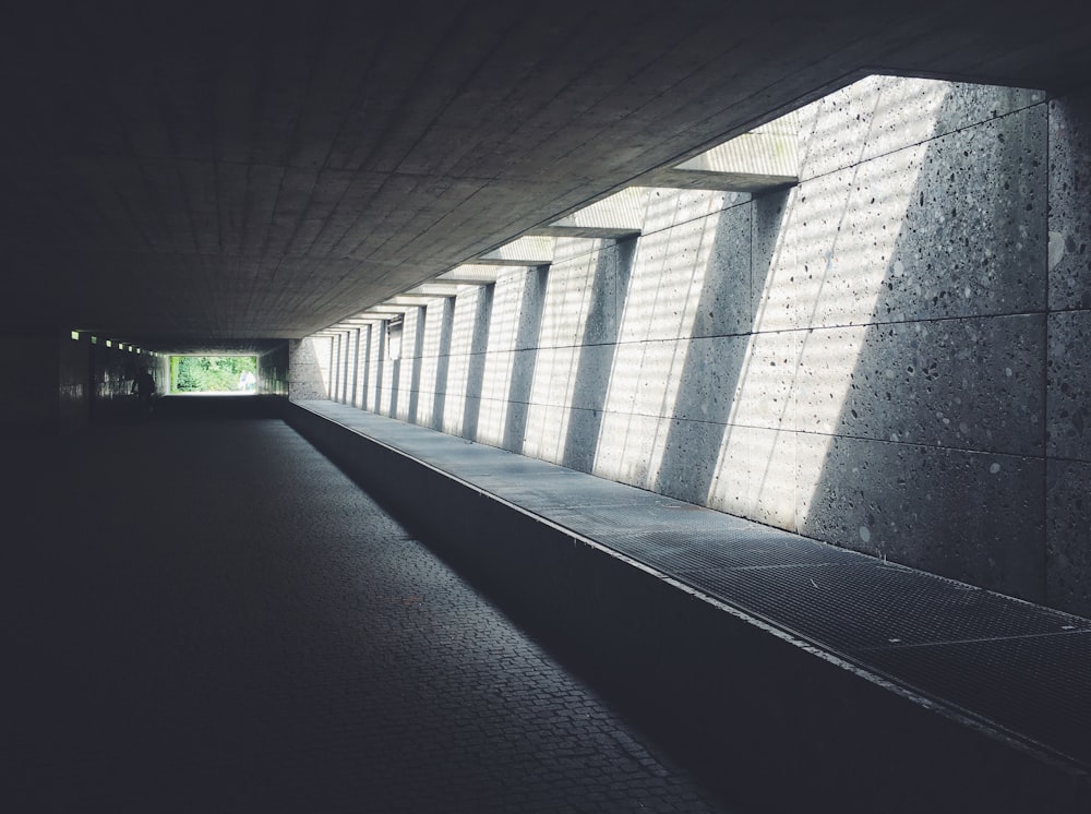 concrete tunnel