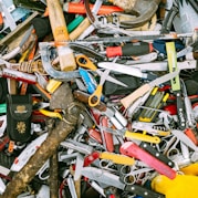 assorted-type hand tool lot