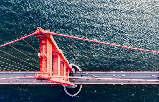 photo of San Francisco Suspension bridge near Pacifica State Beach