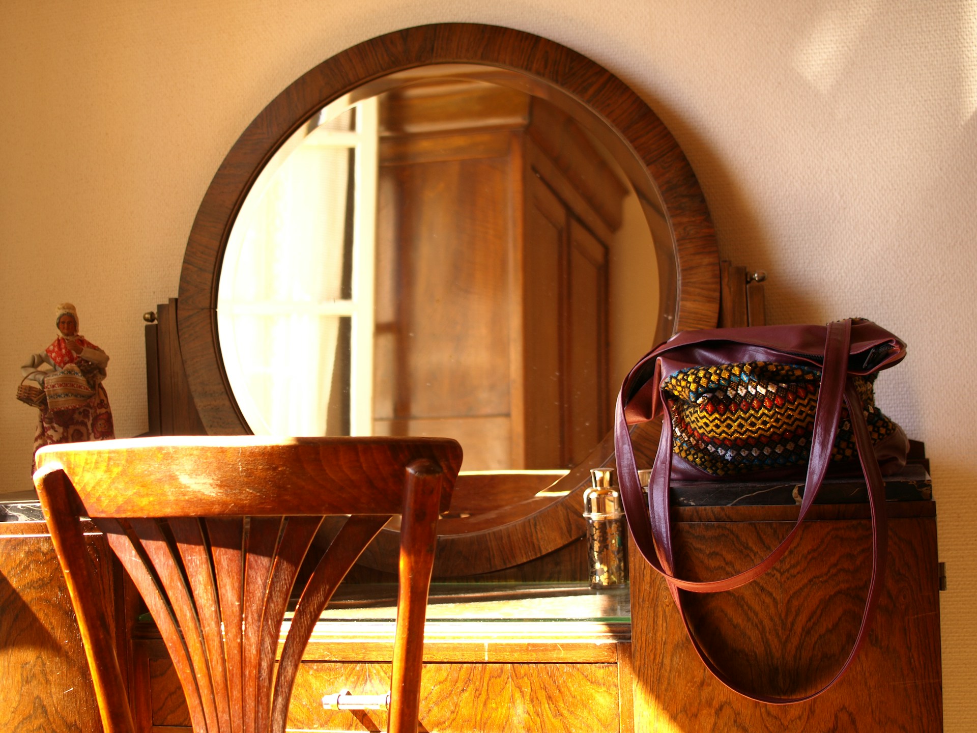 woman wearing yellow long-sleeved dress under white clouds and blue sky during daytime