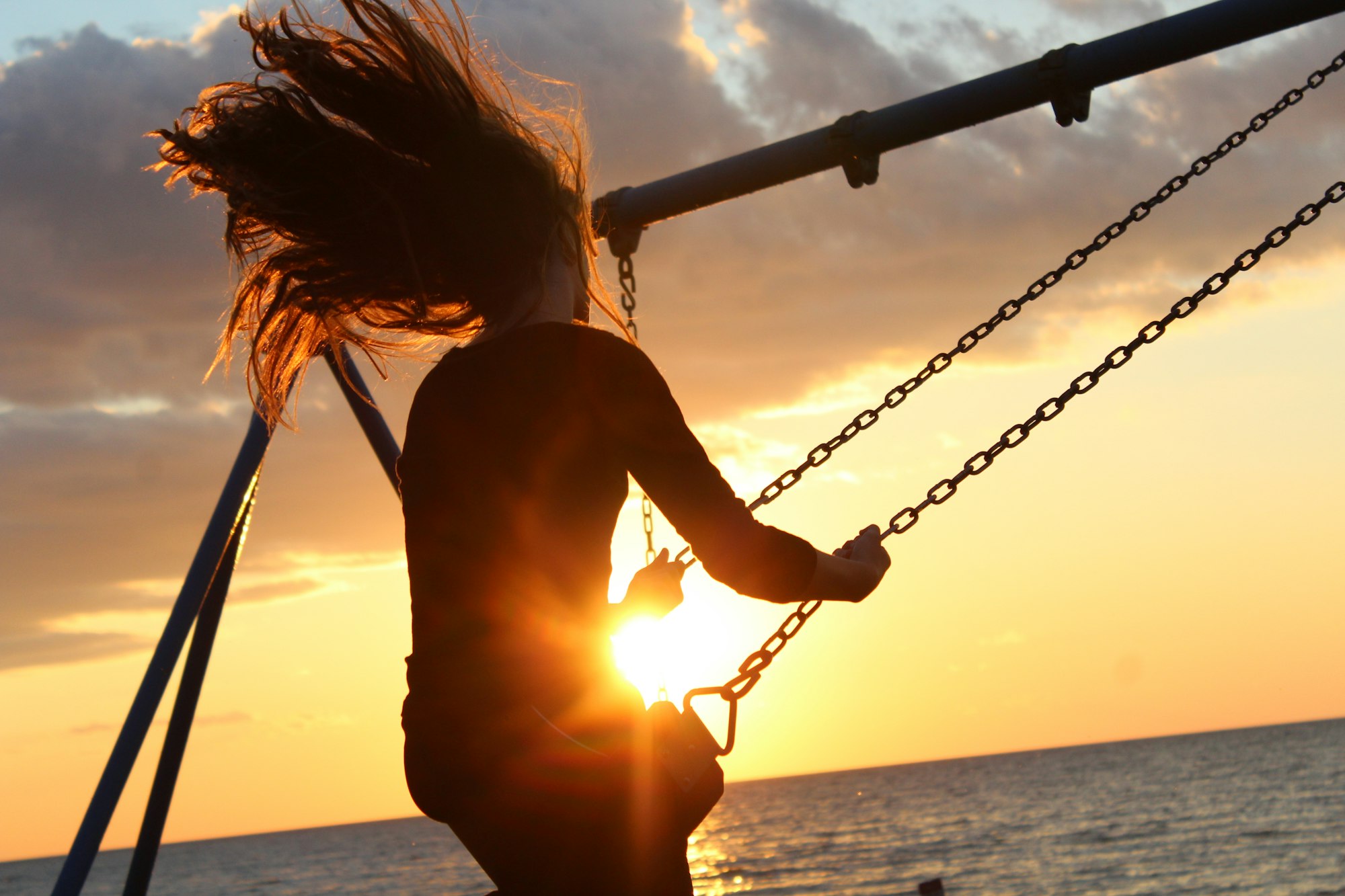 Golden hour swing