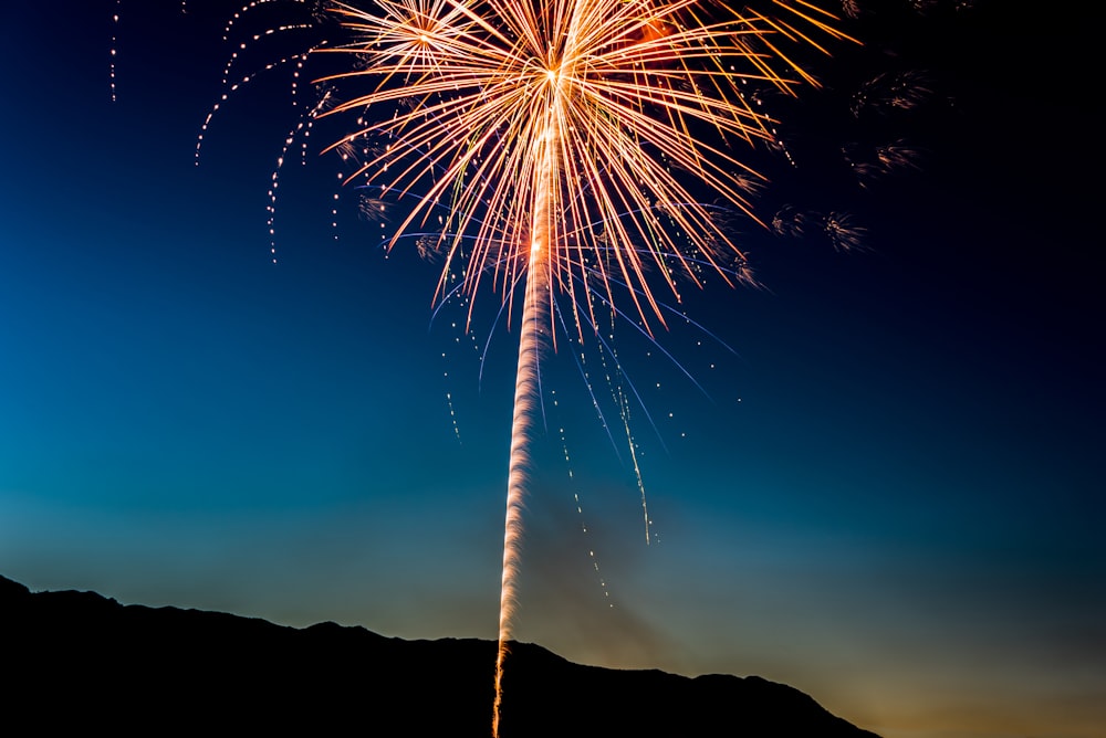 fireworks display