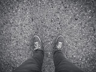 Image showing comfortable footwear worn during daily walking in an urban setting.