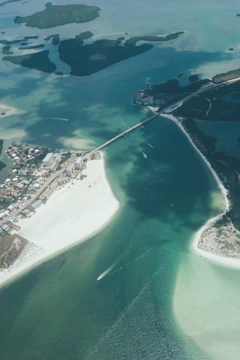 Flood-prone areas highlighted on a coastal map of the Bahamas.