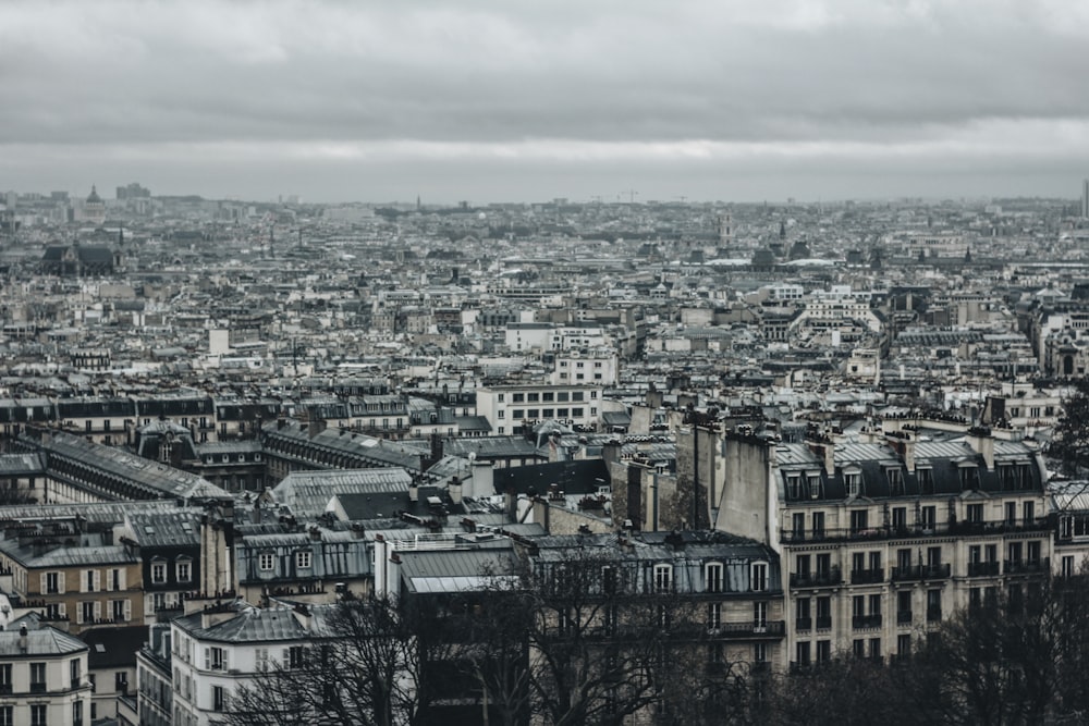 Fotografía de paisajes de edificios de gran altura