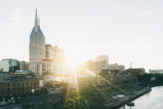 urban city near lake at daytime in Nashville United States