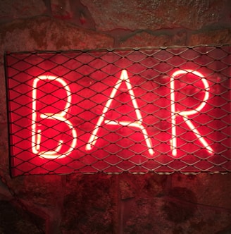 bar LED signage