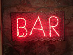 bar LED signage