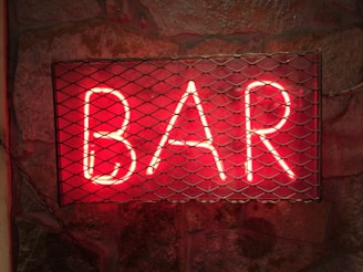 bar LED signage