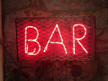 bar LED signage