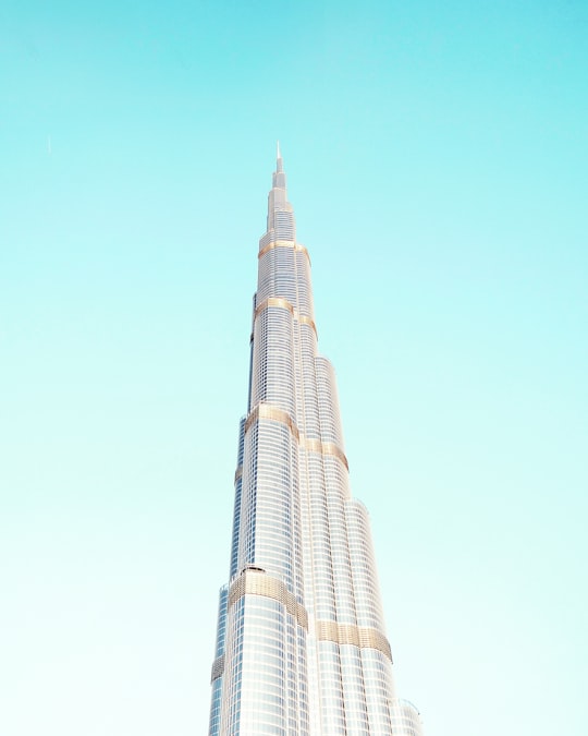 Burj Khalifa in Burj Park United Arab Emirates