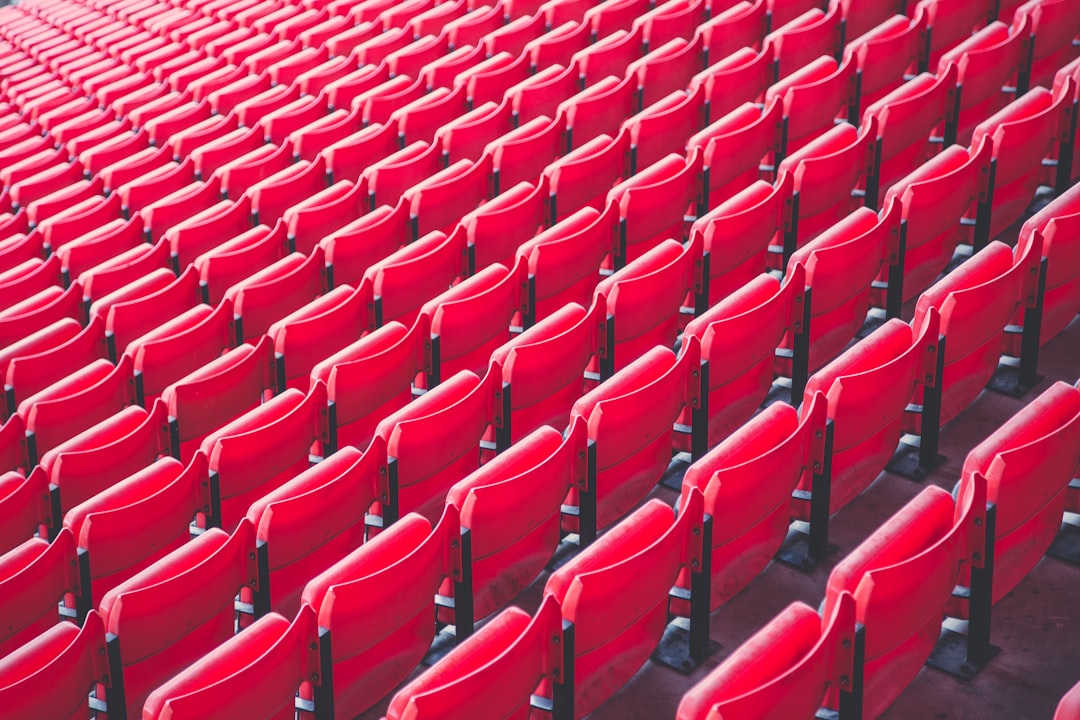 Football fans cheering