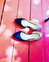 A vibrant display of trendy textile uppers on pointed toe flats.