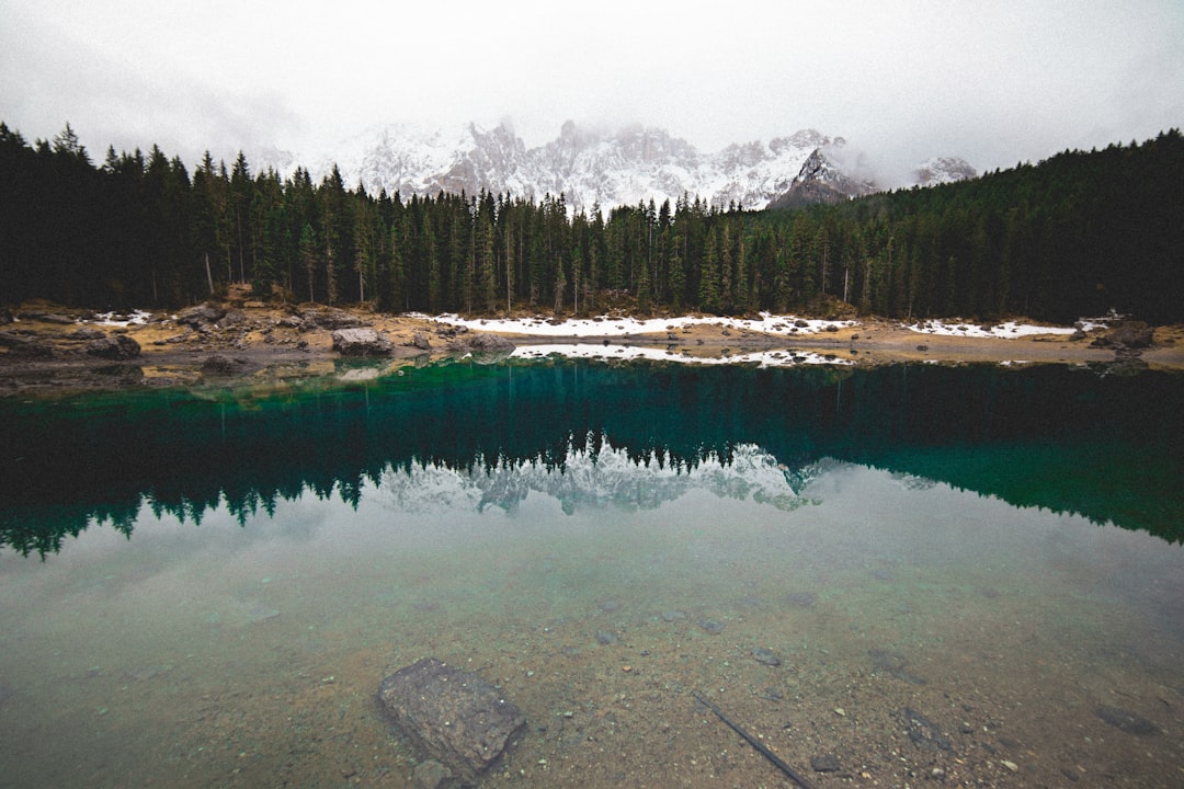 Glacial lake photo spot Lake of Carezza Lago di Sorapis