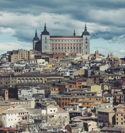 aerial photography of buildings