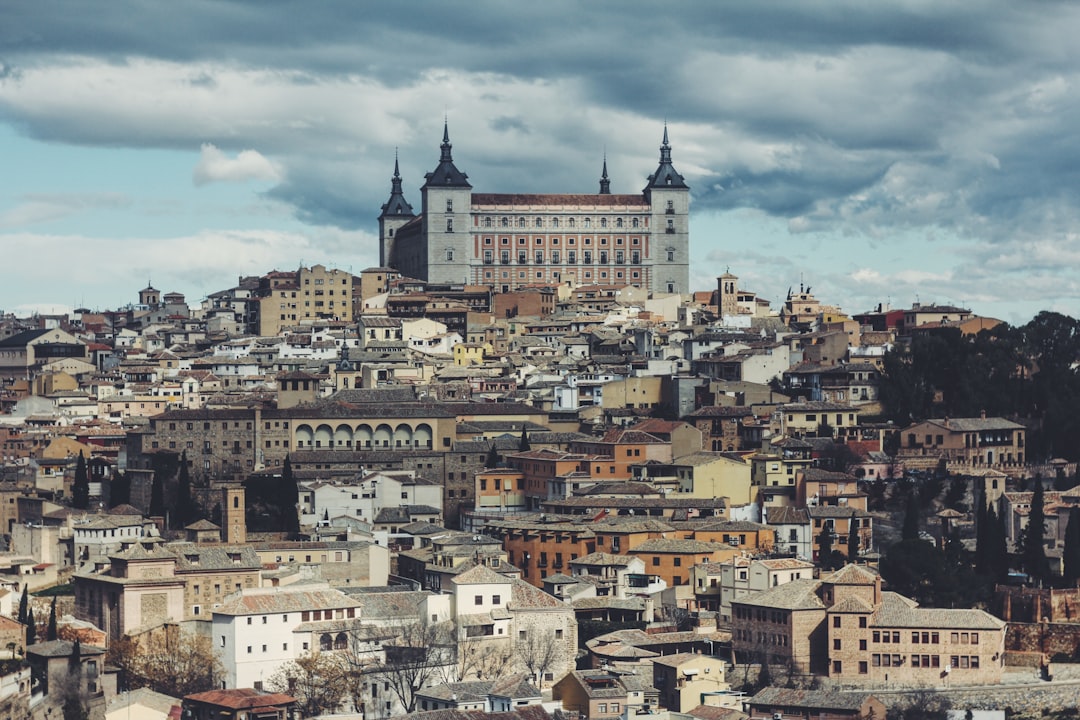 aerial photography of buildings,