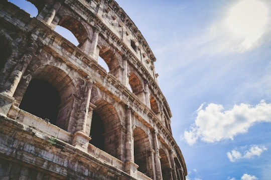 The colosseum, Rome in Colosseum Italy