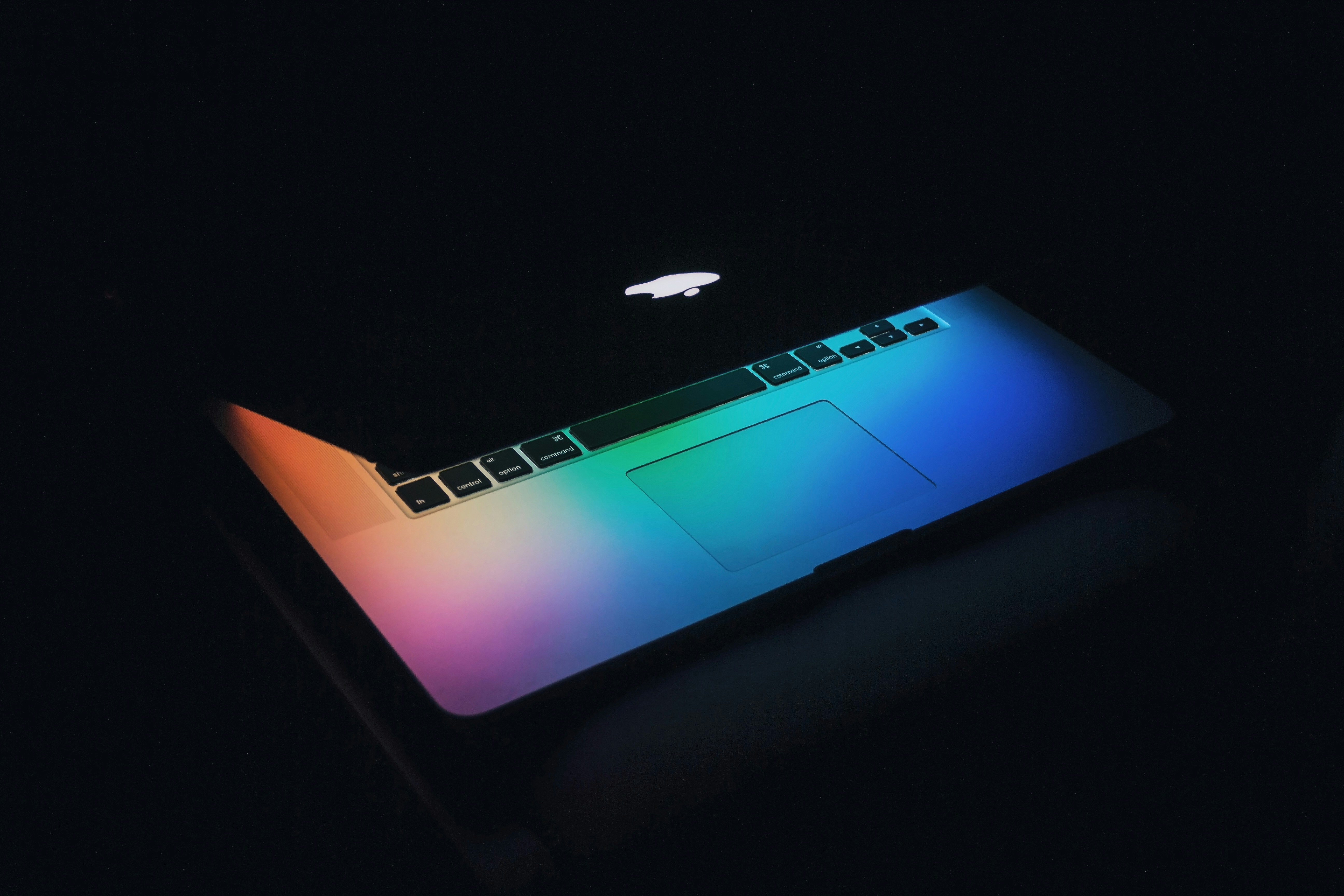 Colorful MacBook keyboard