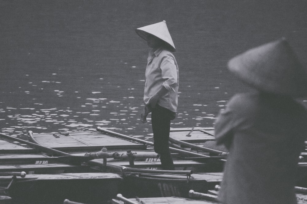 woman on boat