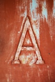 close-up photo of metal a-cut plate
