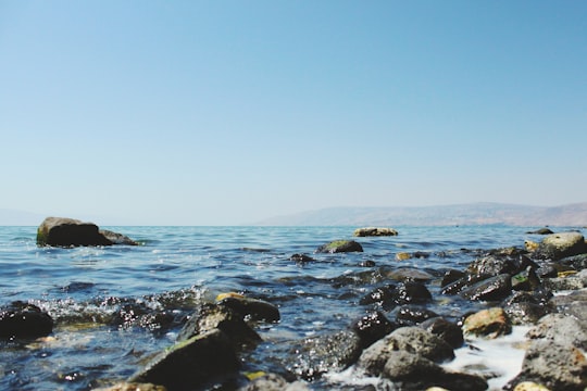 body of water during daytime in Sea of Galilee Israel