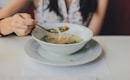 white ceramic bowl